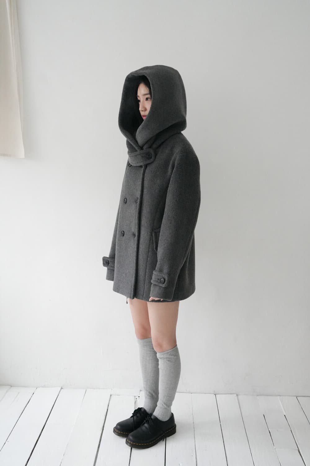 인앤양인하모니 Miya coat, Charcoal 상품이미지2