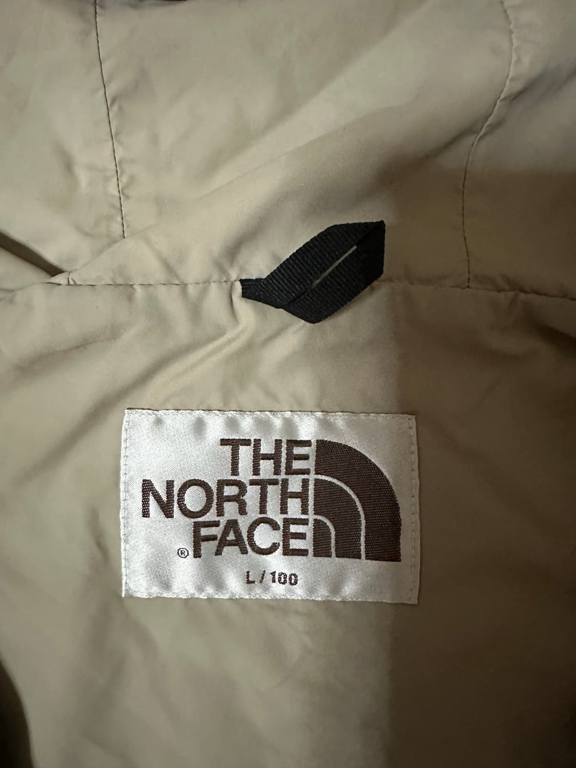 노스페이스 후드 자켓 L(100) 베이지 판매 상품이미지3