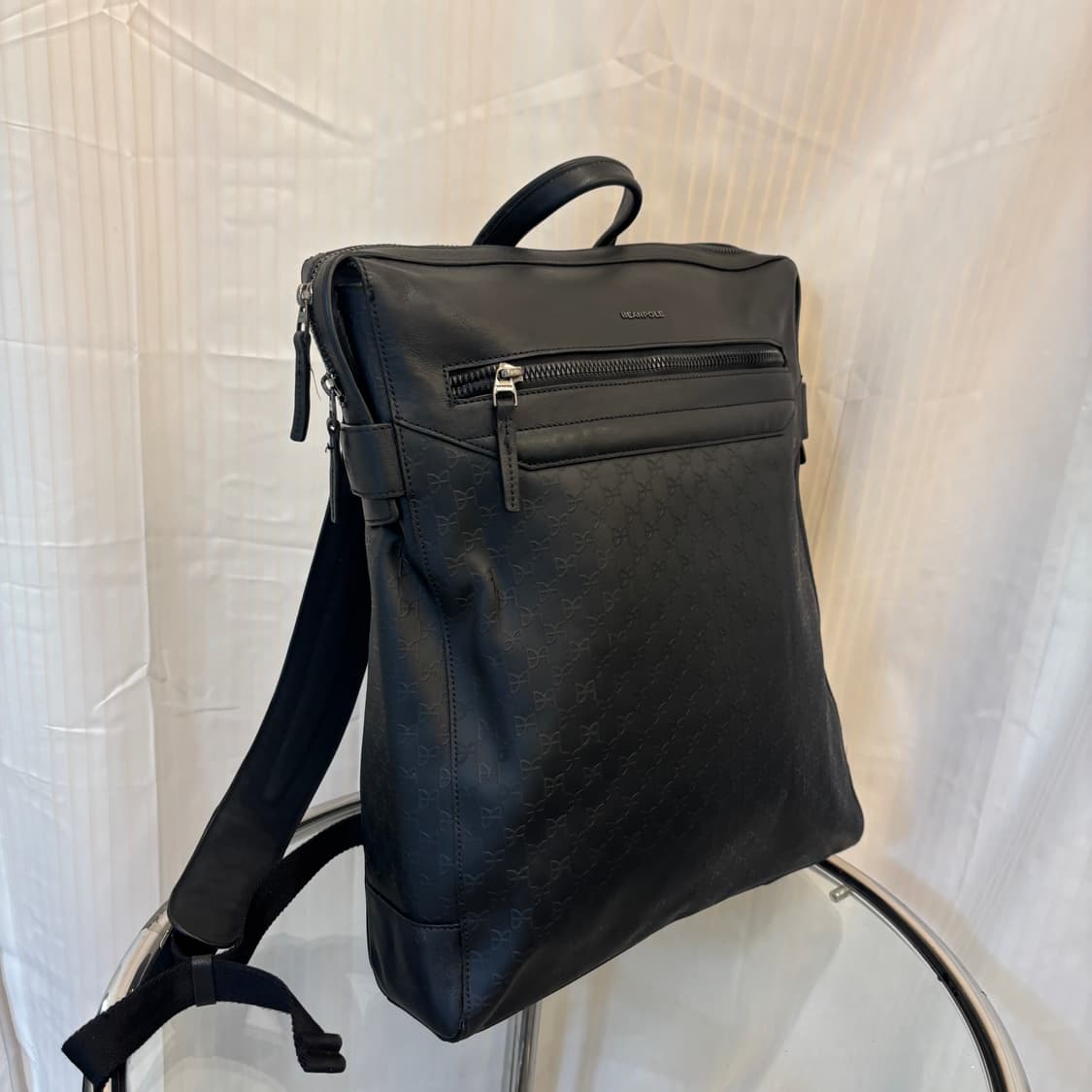 정품 빈폴 남성 가죽 백팩     상품이미지2