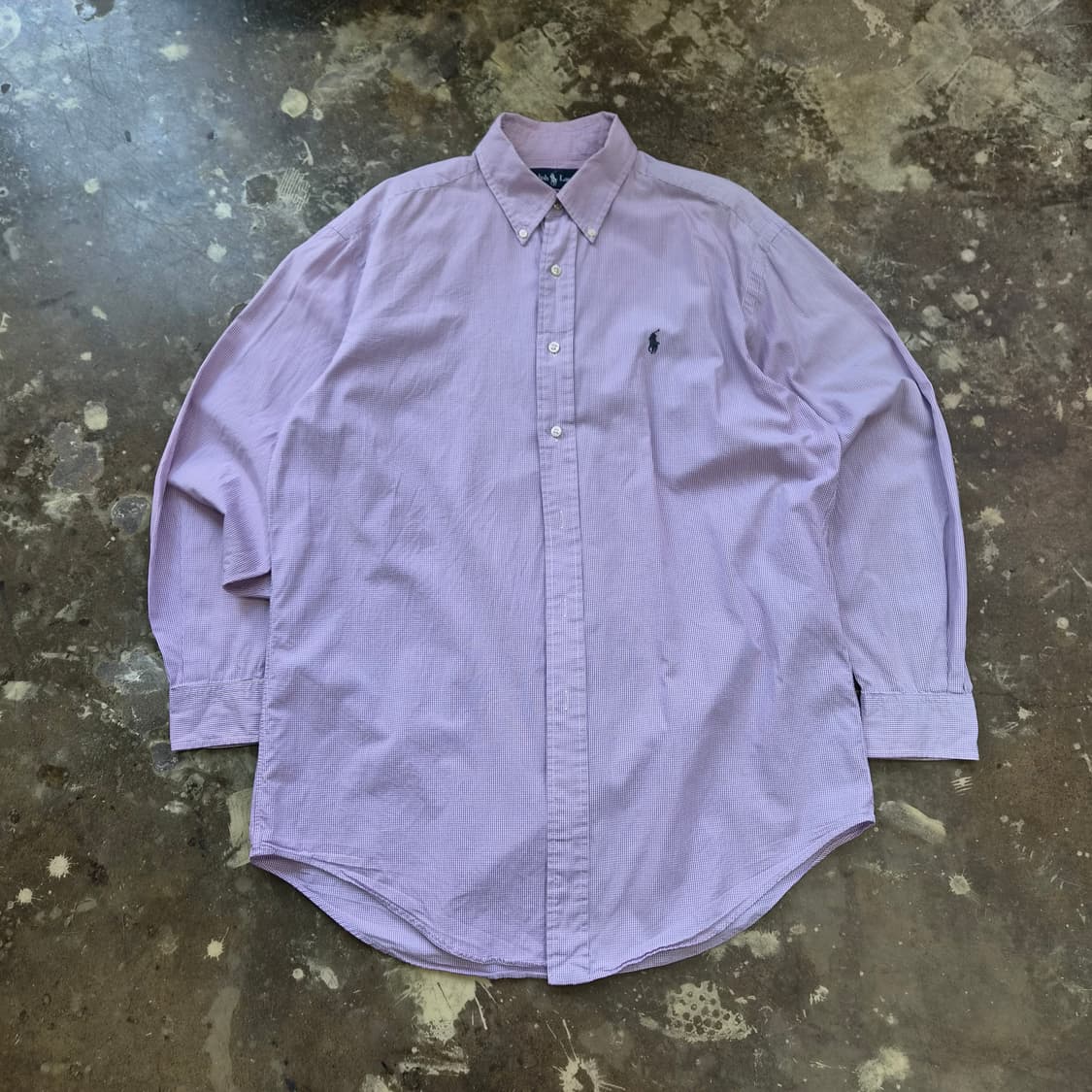 15.5) 폴로 랄프로렌 체크셔츠 남방 아메카지 시티보이 상품이미지1