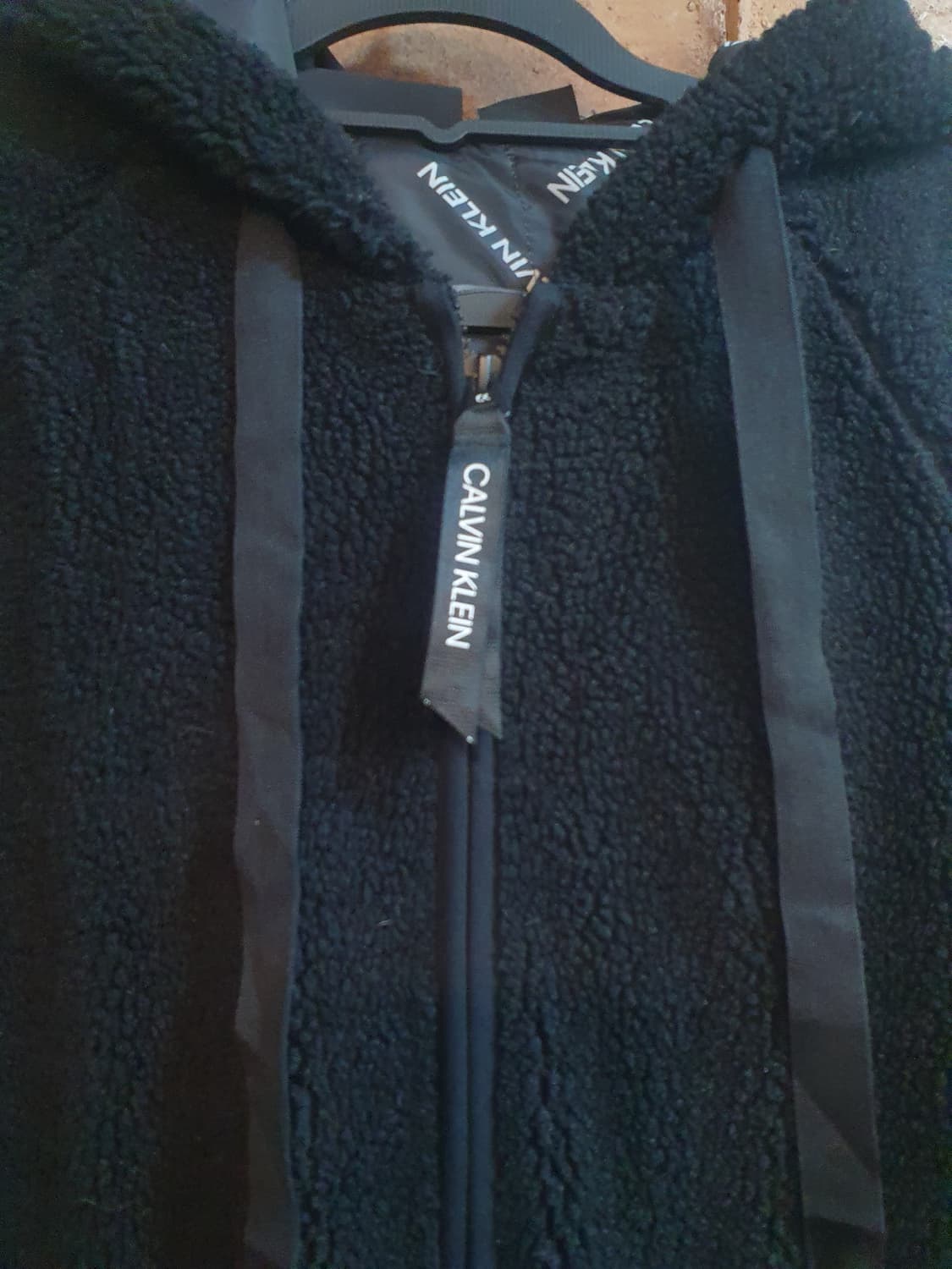 캘빈클라인 뽀글이후드집업 상품이미지4