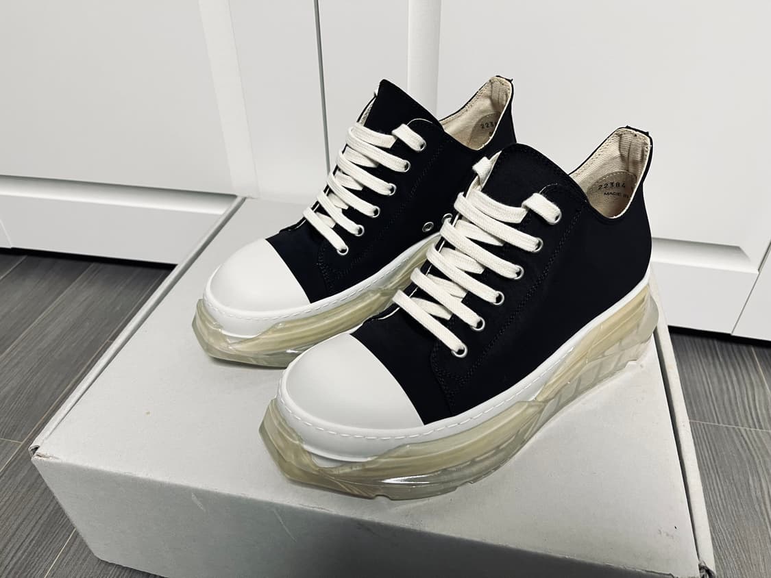 릭오웬스 / 앱스트랙트 라몬즈 스니커즈 로우 / 39 상품이미지1