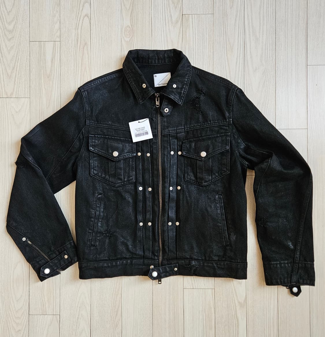 넥스트도어립스 2ND TYPE COATED TRUCKER JACKET 상품이미지1