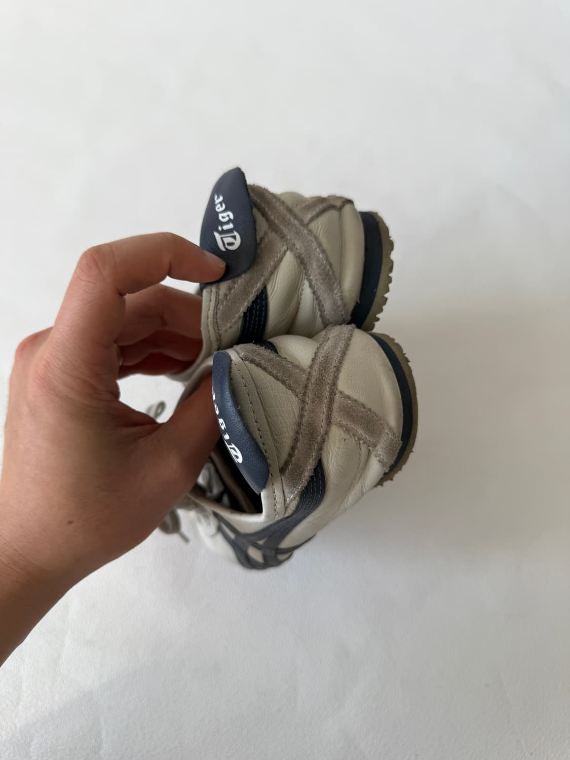 [255]오니츠카타이거 멕시코66 아이보리/네이비 상품이미지6