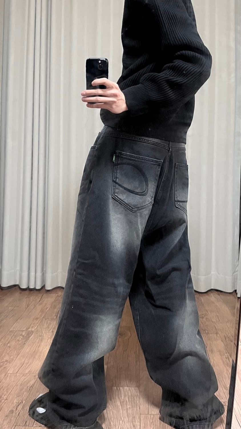 래리클락 빈티지 워시드 데님 L 상품이미지1