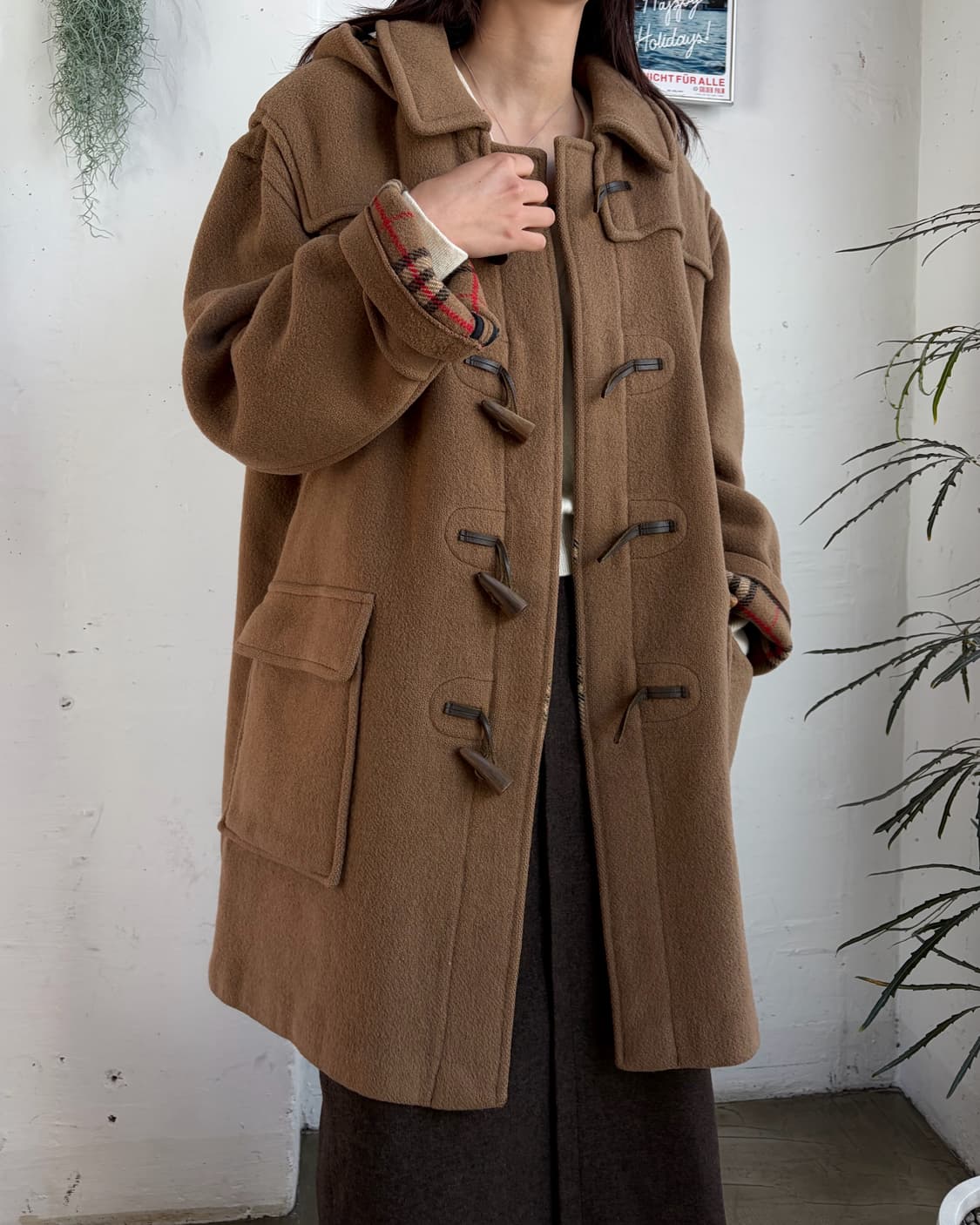 버버리 울 더플 코트 상품이미지1