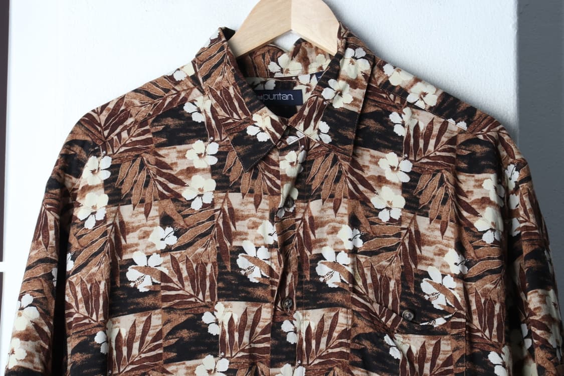 (L-2XL) 브랜드빈티지 반팔셔츠 남방 USA 하와이안-H33363 상품이미지3