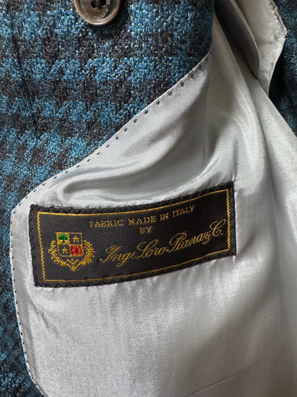 갤럭시 프레스티지 체크블레이저 상품이미지6