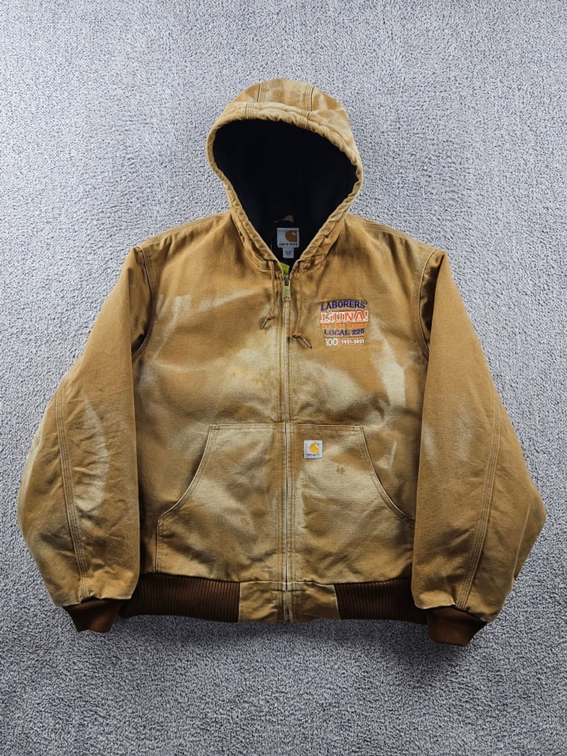 USA 칼하트 J140 다잉 커스텀 액티브 워크 자켓( L )/10922 상품이미지2