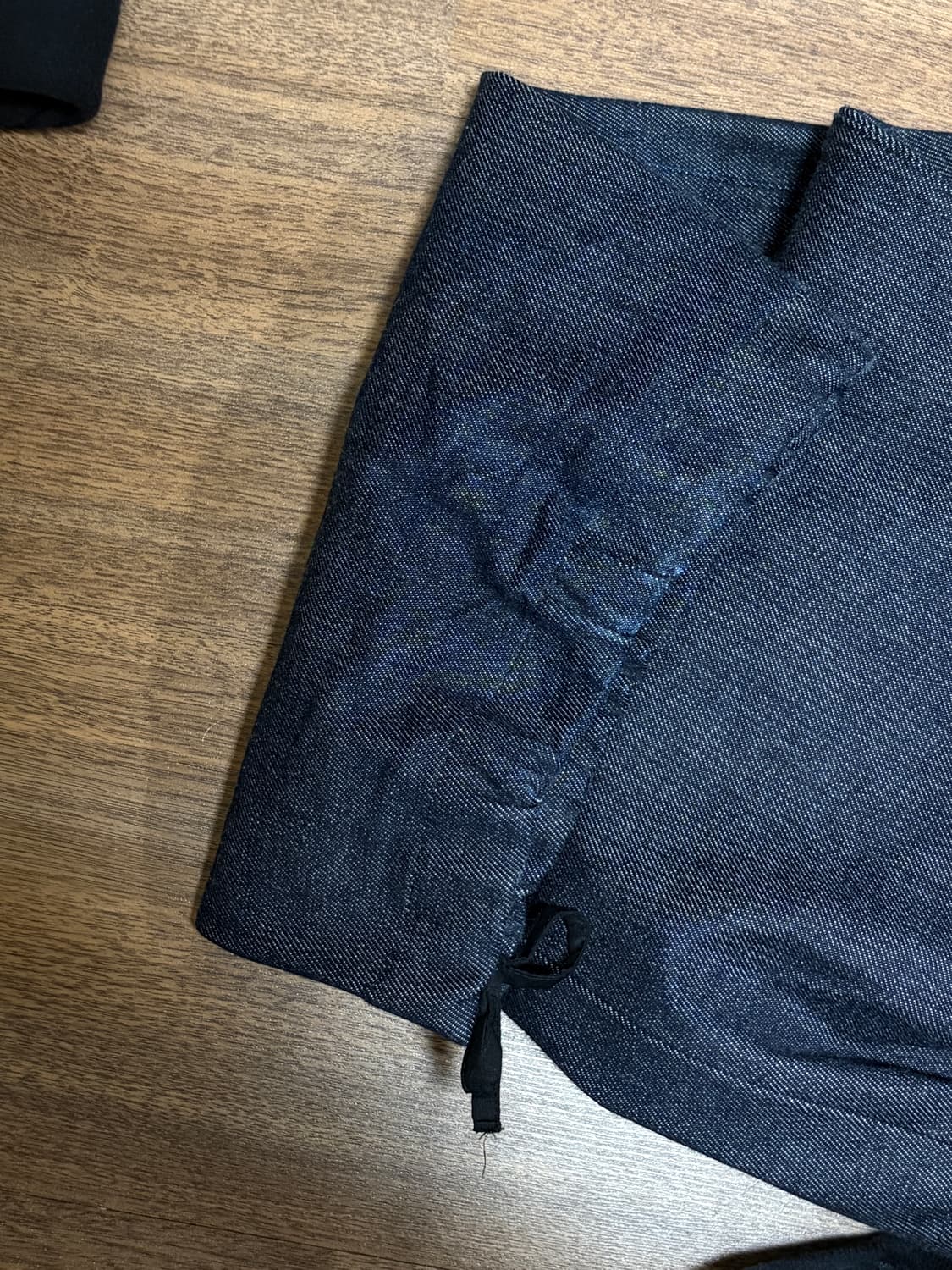 [1] 논노드 젠 로우 셀비지 데님 팬츠 상품이미지3