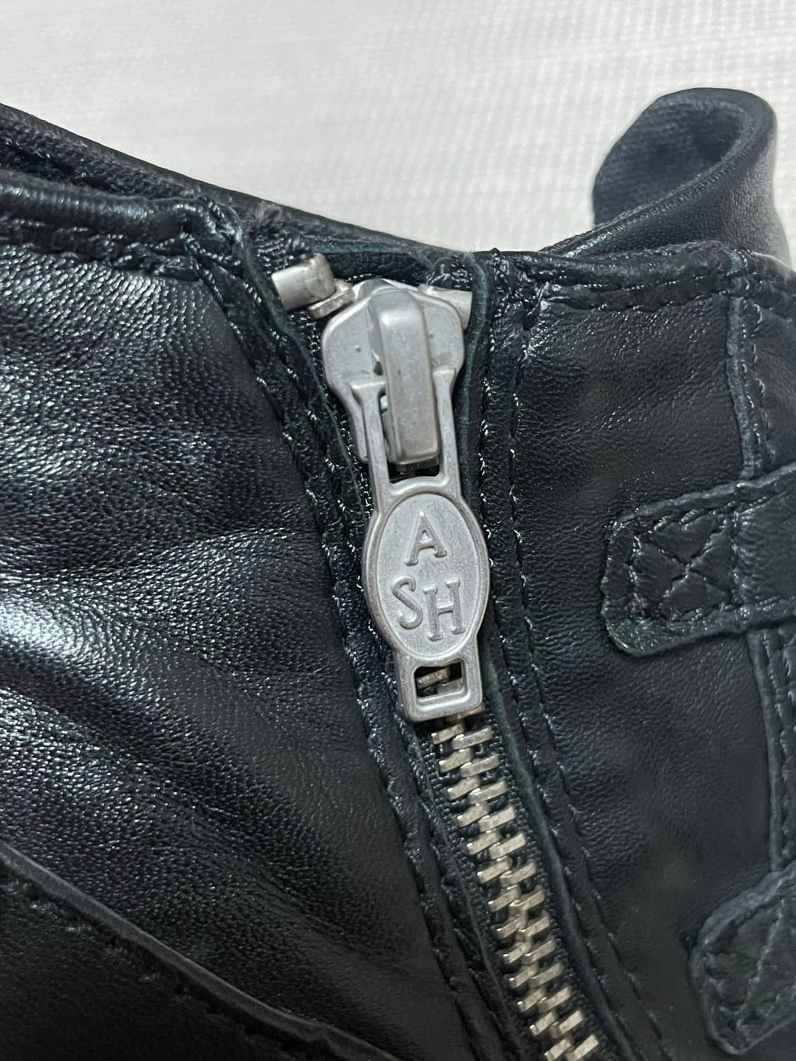 Ash belted leather hightop sneakers 37  상품이미지5