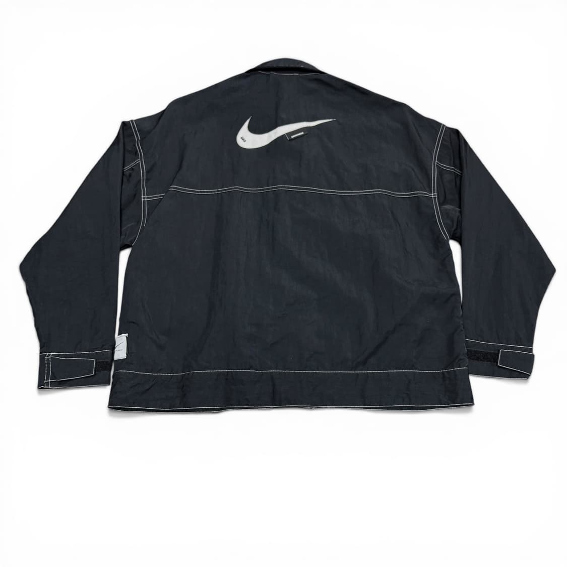 우먼 나이키 스우시 스티치 우븐자켓 상품이미지2