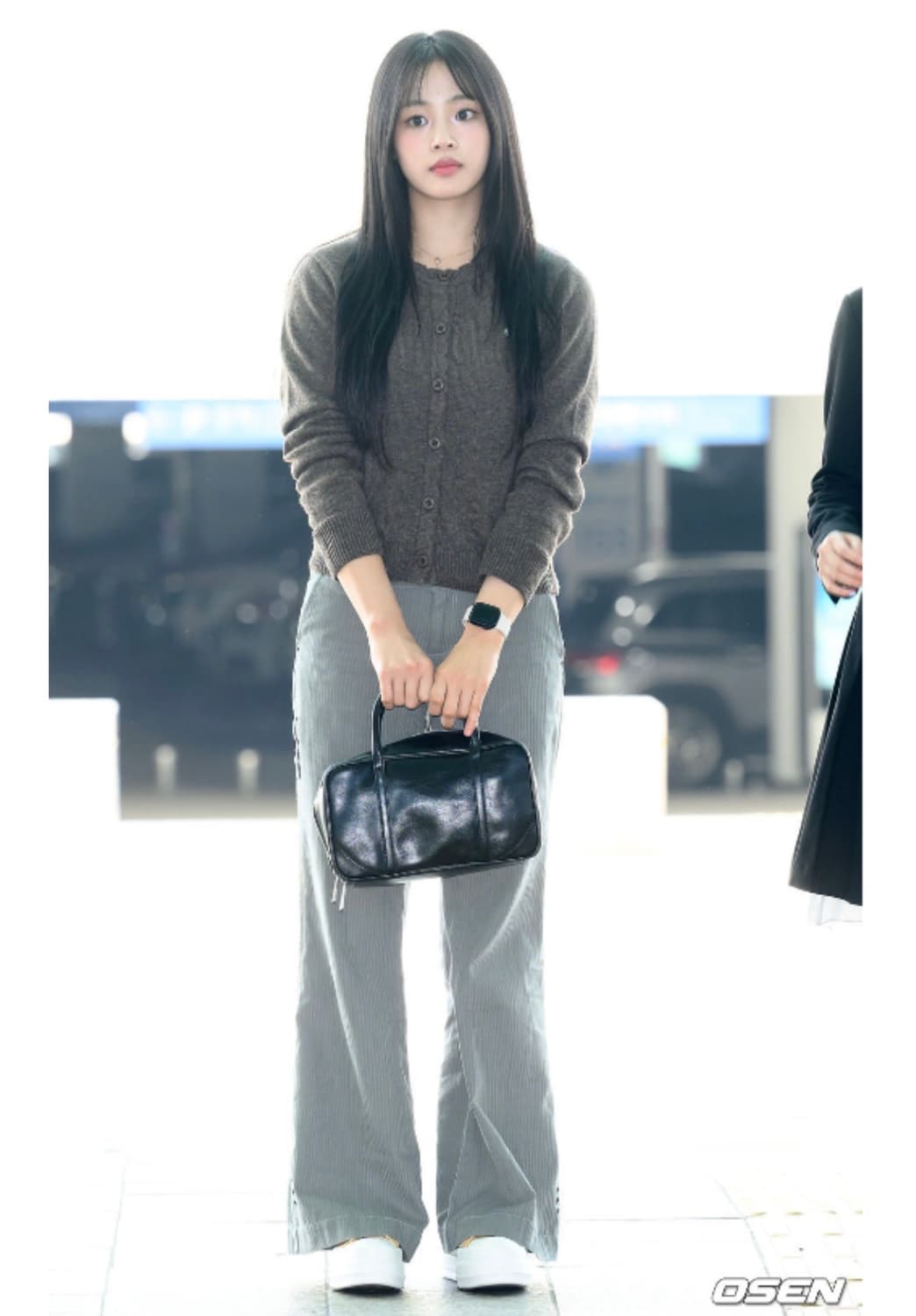 코이세이오 로우라이즈 스트라이프팬츠 베이지 1 상품이미지4