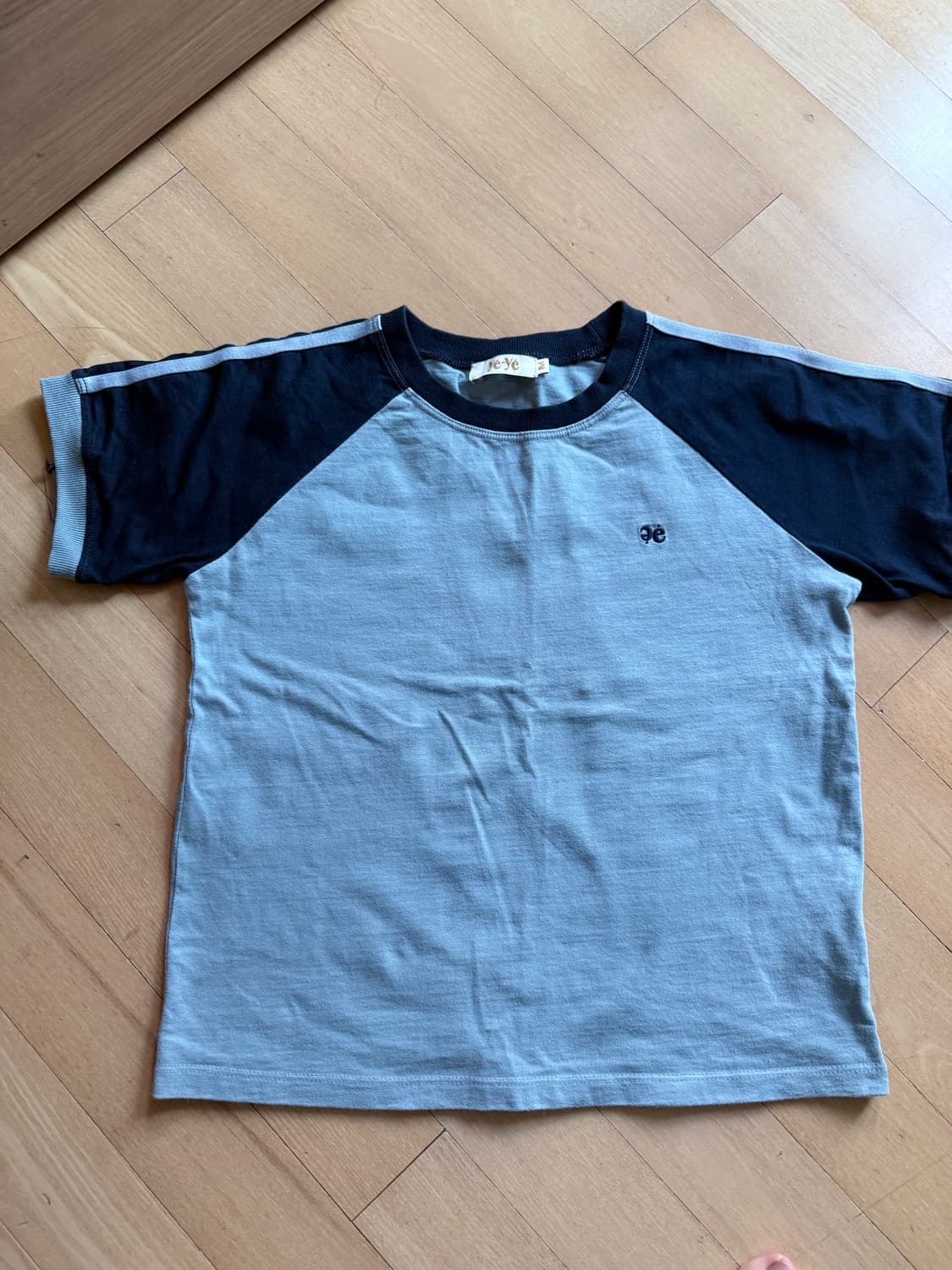 예예 나그랑 반팔티 (블루/네이비) 상품이미지3