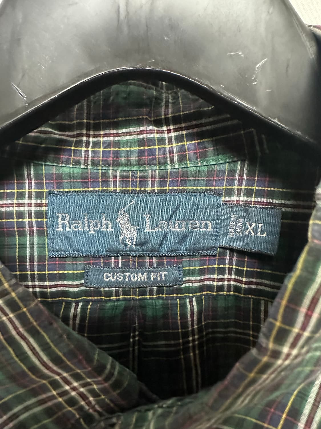 no.160 폴로랄프로렌 멀티체크 셔츠 xxl 상품이미지3