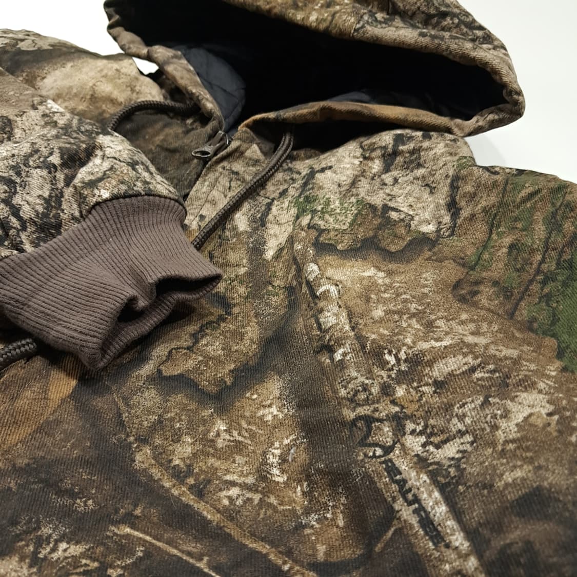 CL697 2XL 게임하이드 00s 리얼트리 퀼팅 후드 자켓 점퍼 상품이미지5