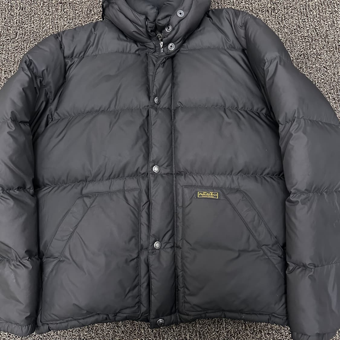 POLO 폴로 랄프로렌 다운 푸퍼 패딩 점퍼 블랙 M 상품이미지3