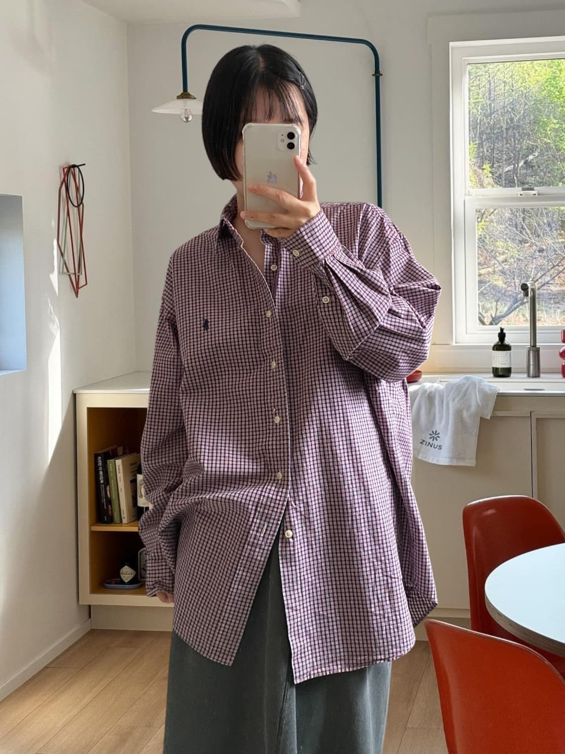 폴로 랄프로렌 체크 셔츠 (Man 2XL) 상품이미지1