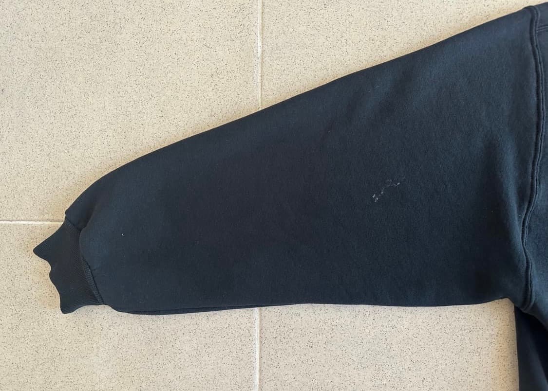 00s 빈티지 러셀 후드 블랙 XL 디스트레스드 상품이미지6