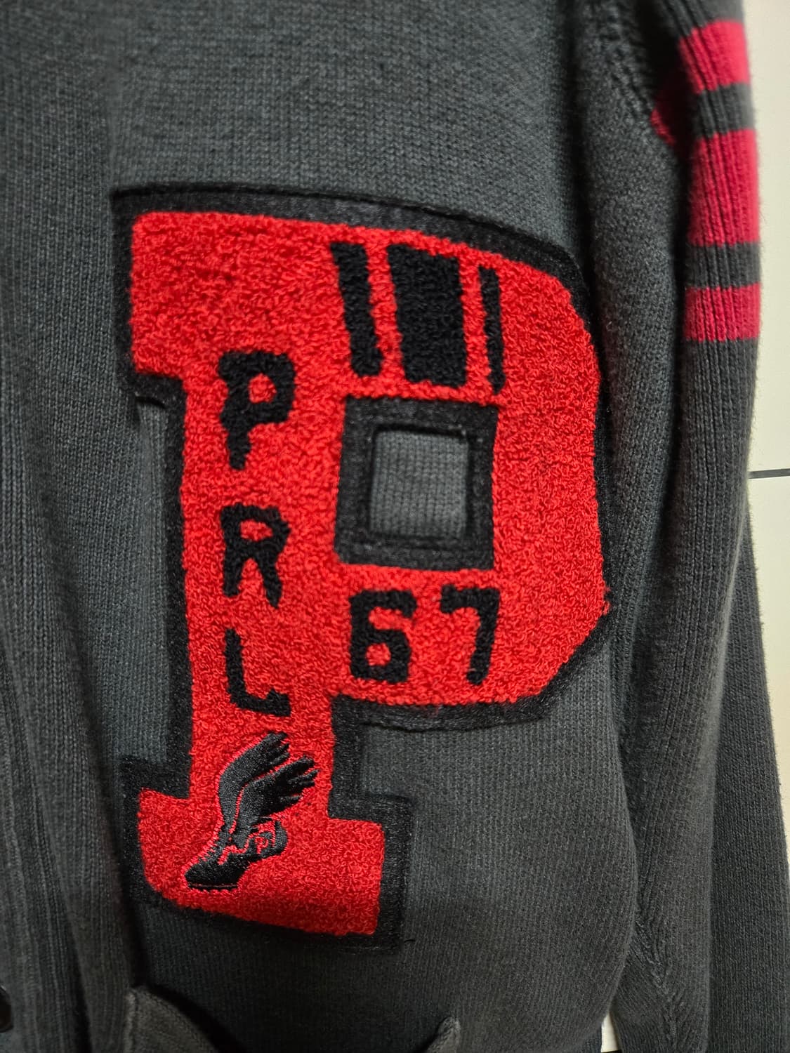 폴로 랄프로렌 스포츠 P패치 가디건 상품이미지3