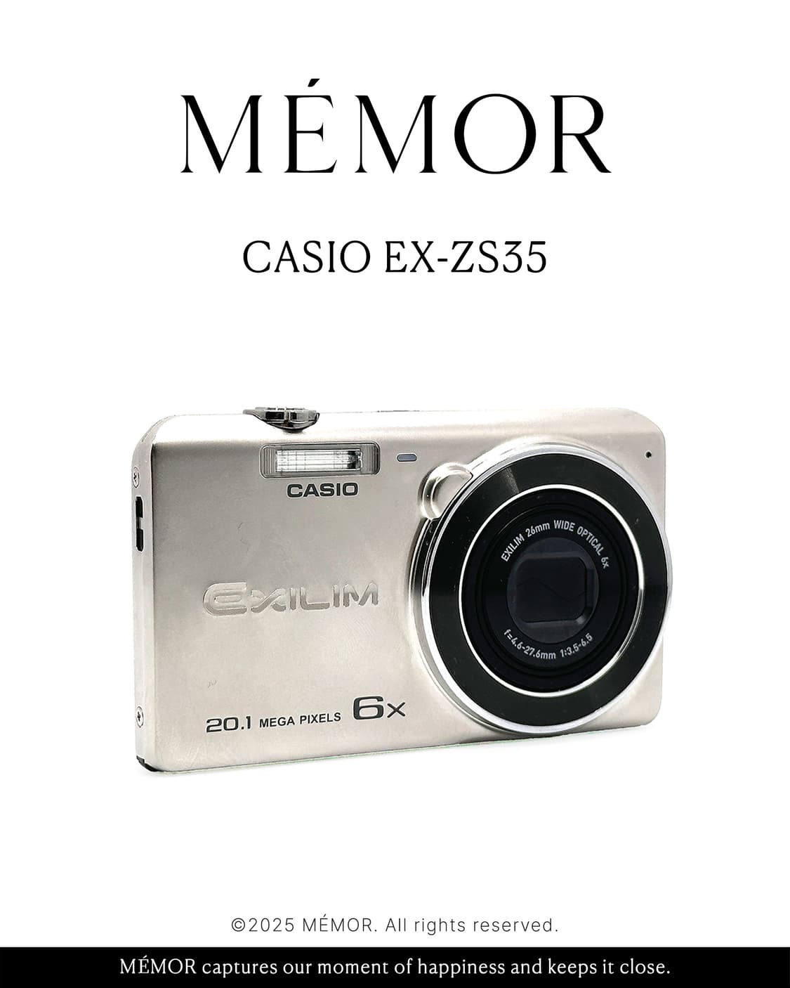 인물컷추천/소프트스킨기능✨CASIO EX-ZS35 카시오 디카 카메라 상품이미지2