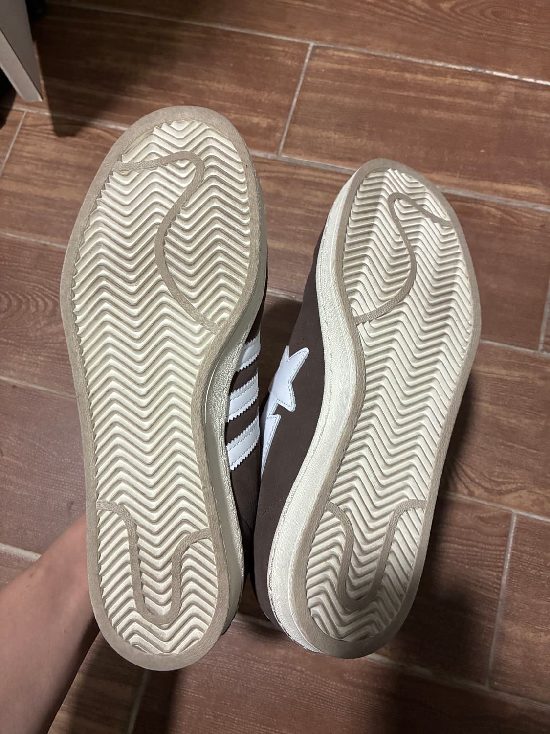 아디다스X베이프 30주년 캠퍼스 브라운 상품이미지4