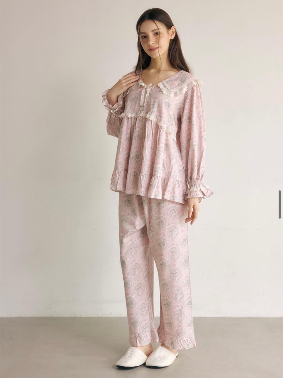 (새상품) 면혼방 잠옷 상품이미지2