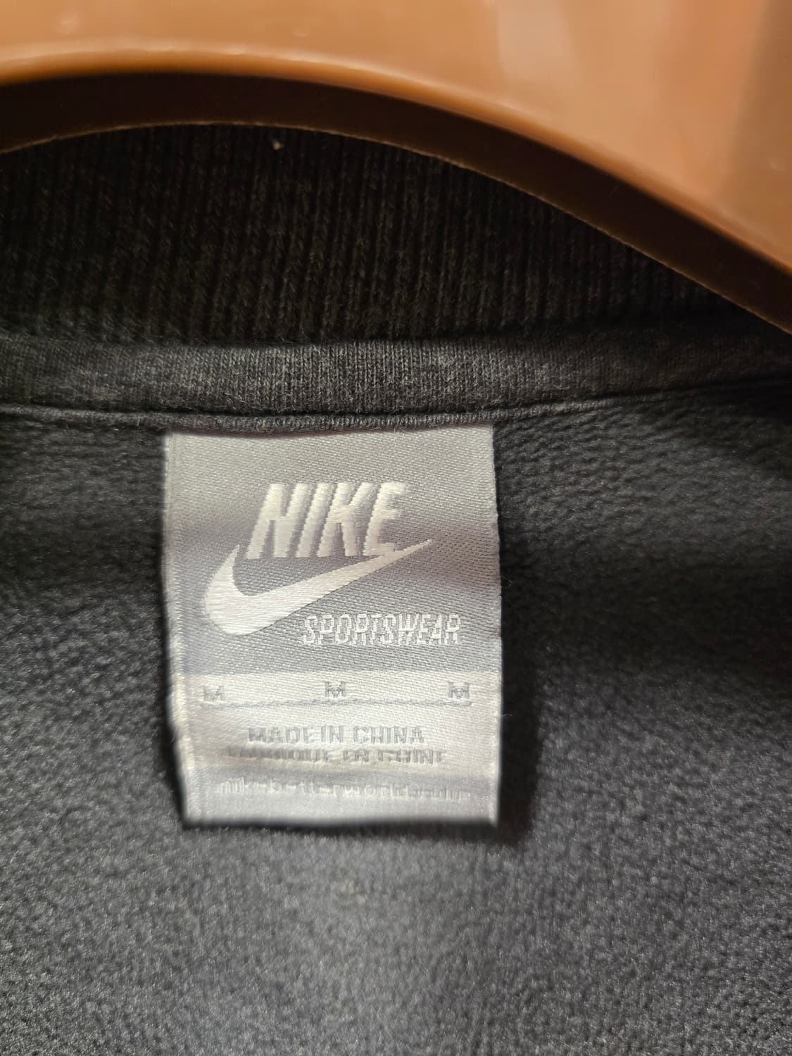 나이키 기모 스웻 디스트로이어 바시티자켓 점퍼 M(95) 상품이미지7