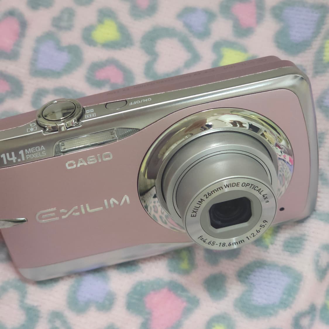 작례O)카시오 엑슬림 EX-Z550 핑크 차정원 디카 상품이미지5