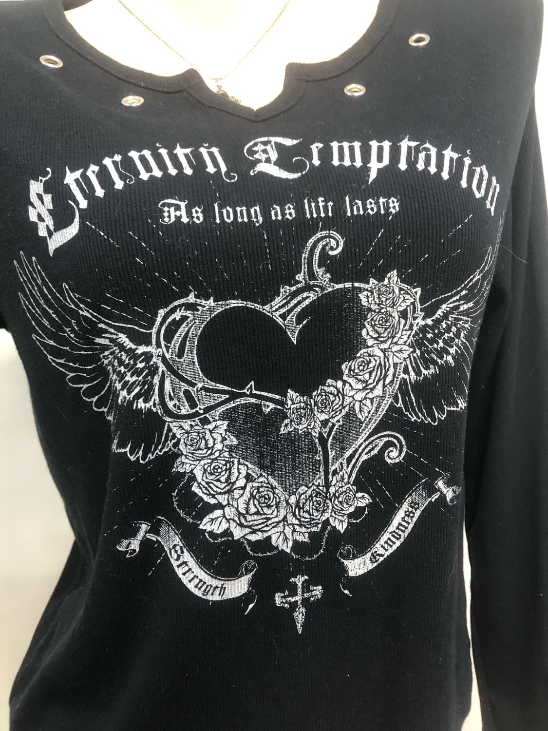 black punk graphic long sleeve 상품이미지3