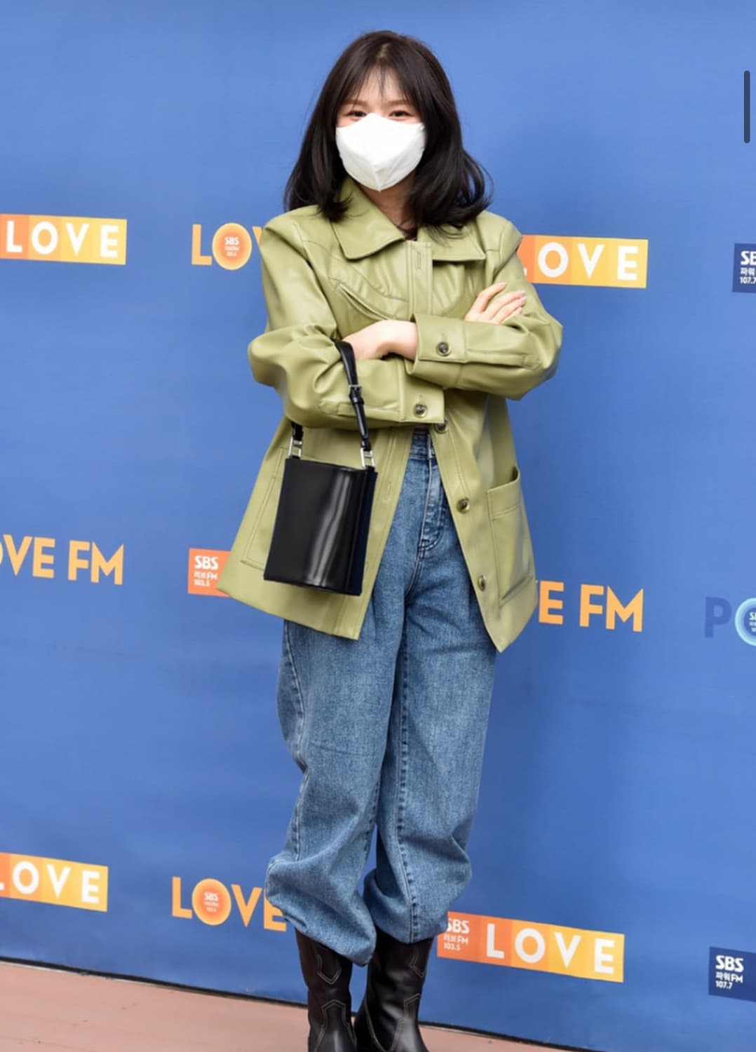 글로니 웨스턴 에로우 레더 자켓  올리브 상품이미지2