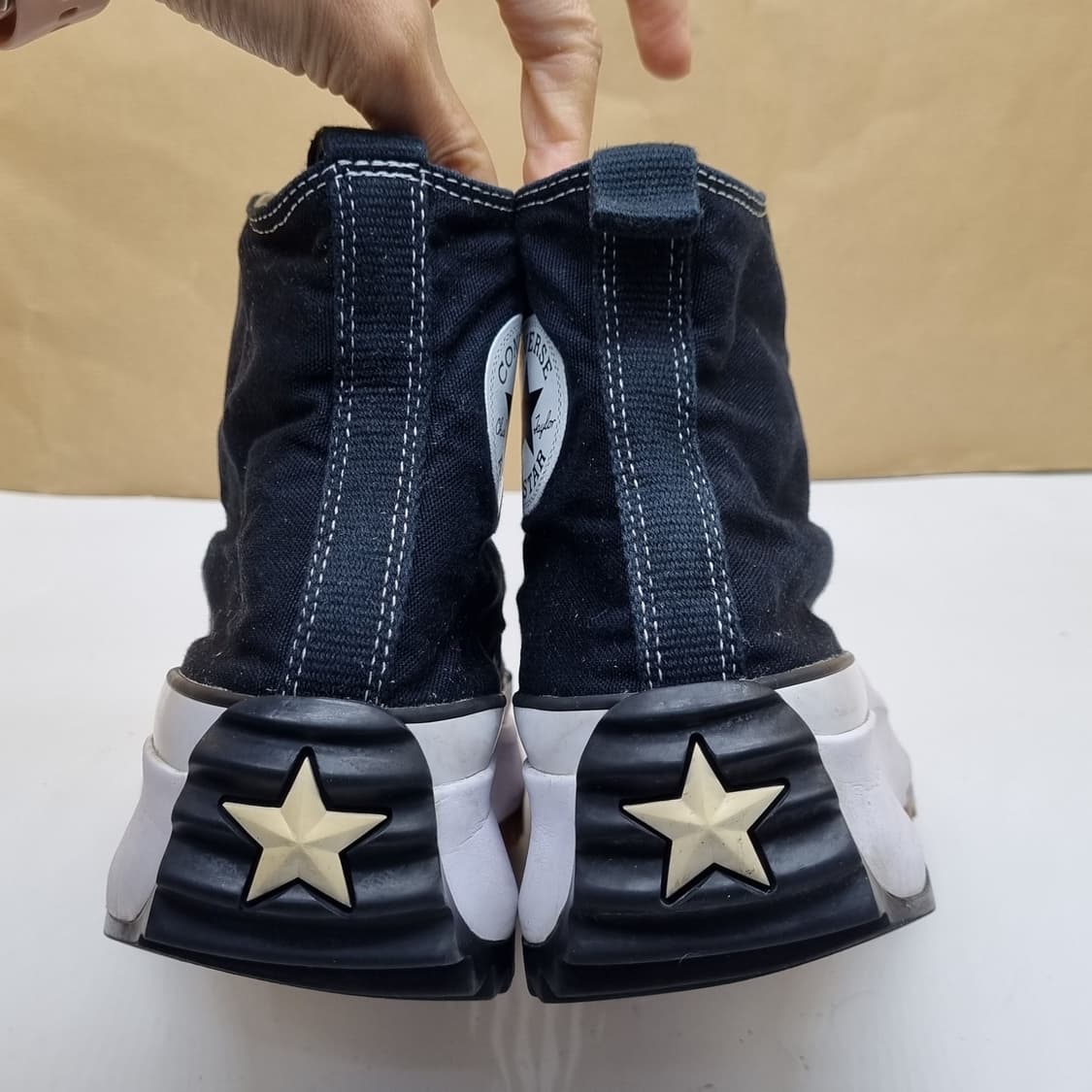 컨버스 런스타 하이크 블랙 남성하이탑290. 상품이미지4