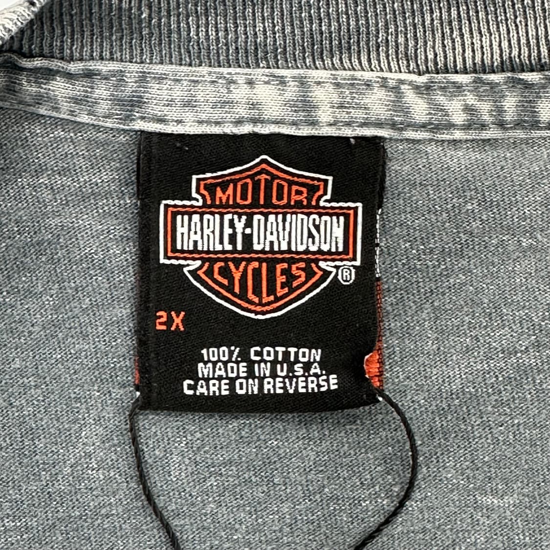 Harley-Davidson 빈티지 워싱 티셔츠 상품이미지3