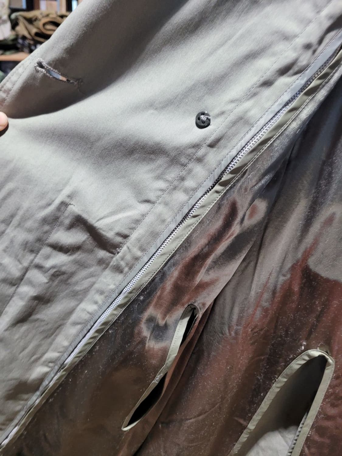 미 해병 트렌치 코트 상품이미지7