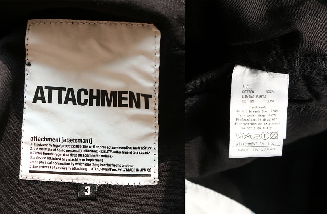 어태치먼트 블랙 카고 팬츠 상품이미지10