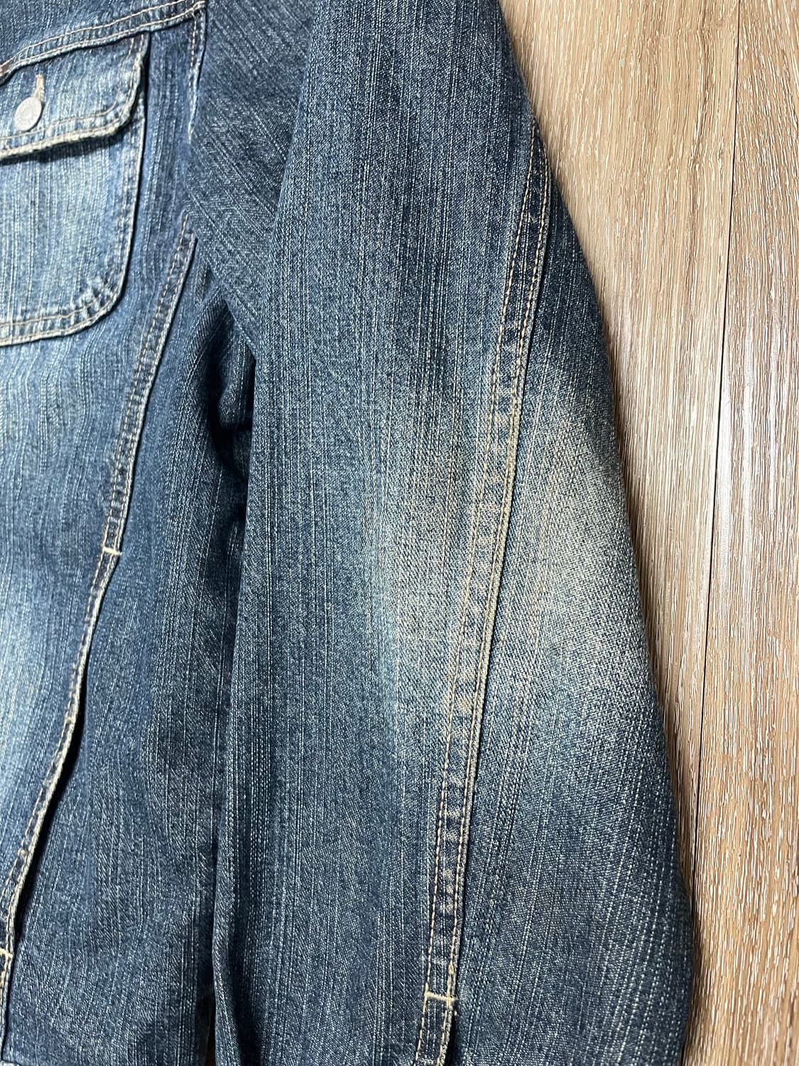 90s Lee 트러커 데님 자켓 100 상품이미지6