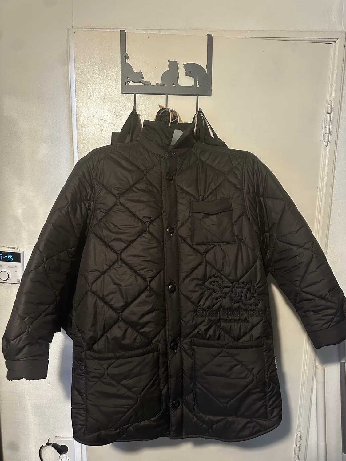 사파리스팟 S.T.C 퀄팅 자켓 블랙 상품이미지4