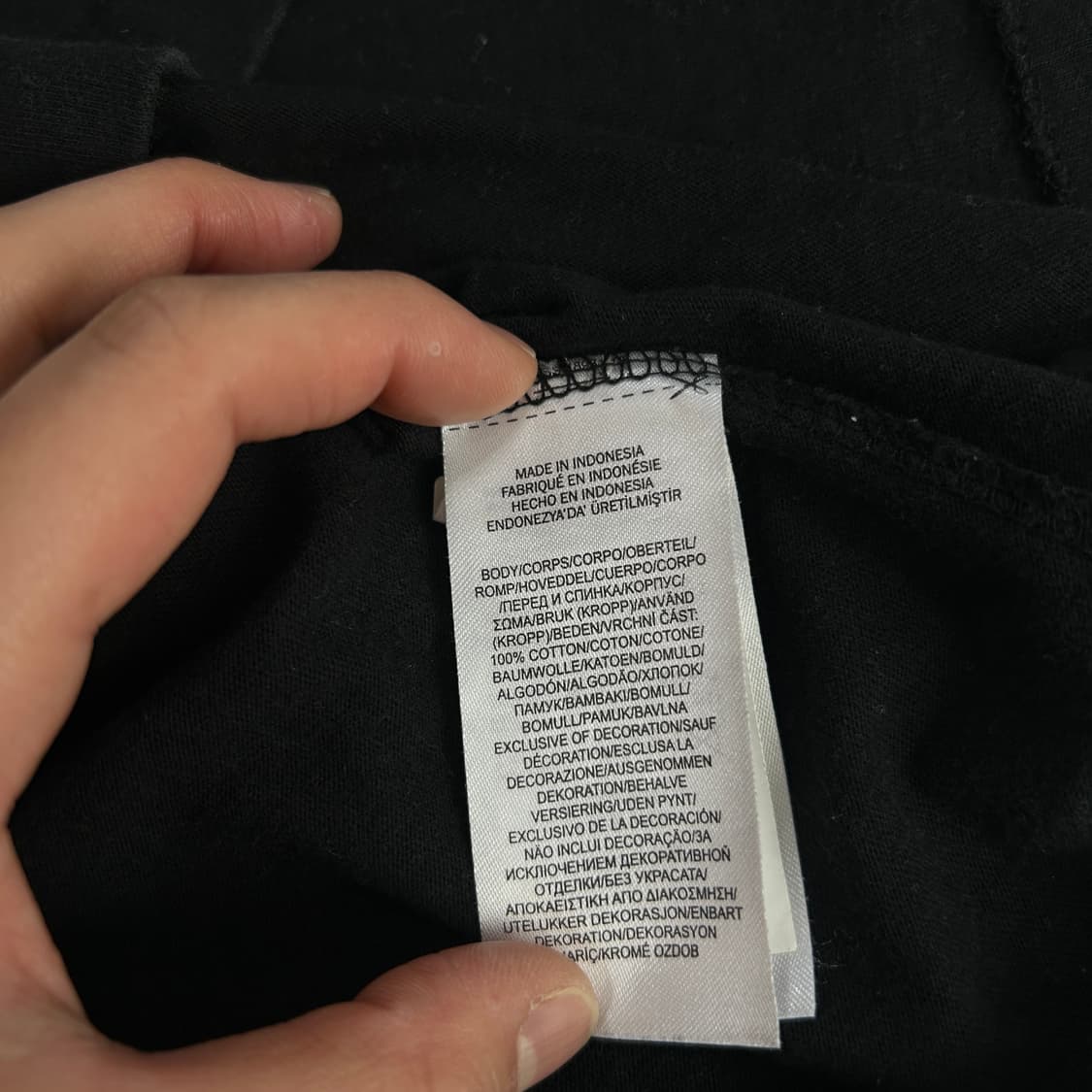 폴로 랄프로렌 블랙 반팔 티셔츠 m 상품이미지4