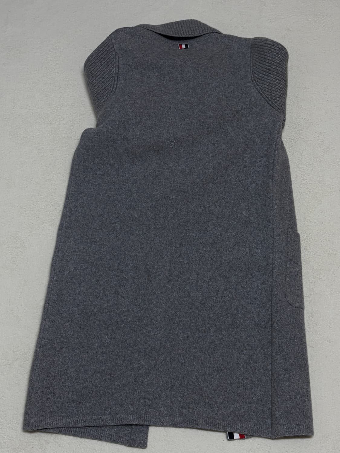 (매장판,새거급) 톰브라운 여성 캐시미어 코트 가디건 38 상품이미지6