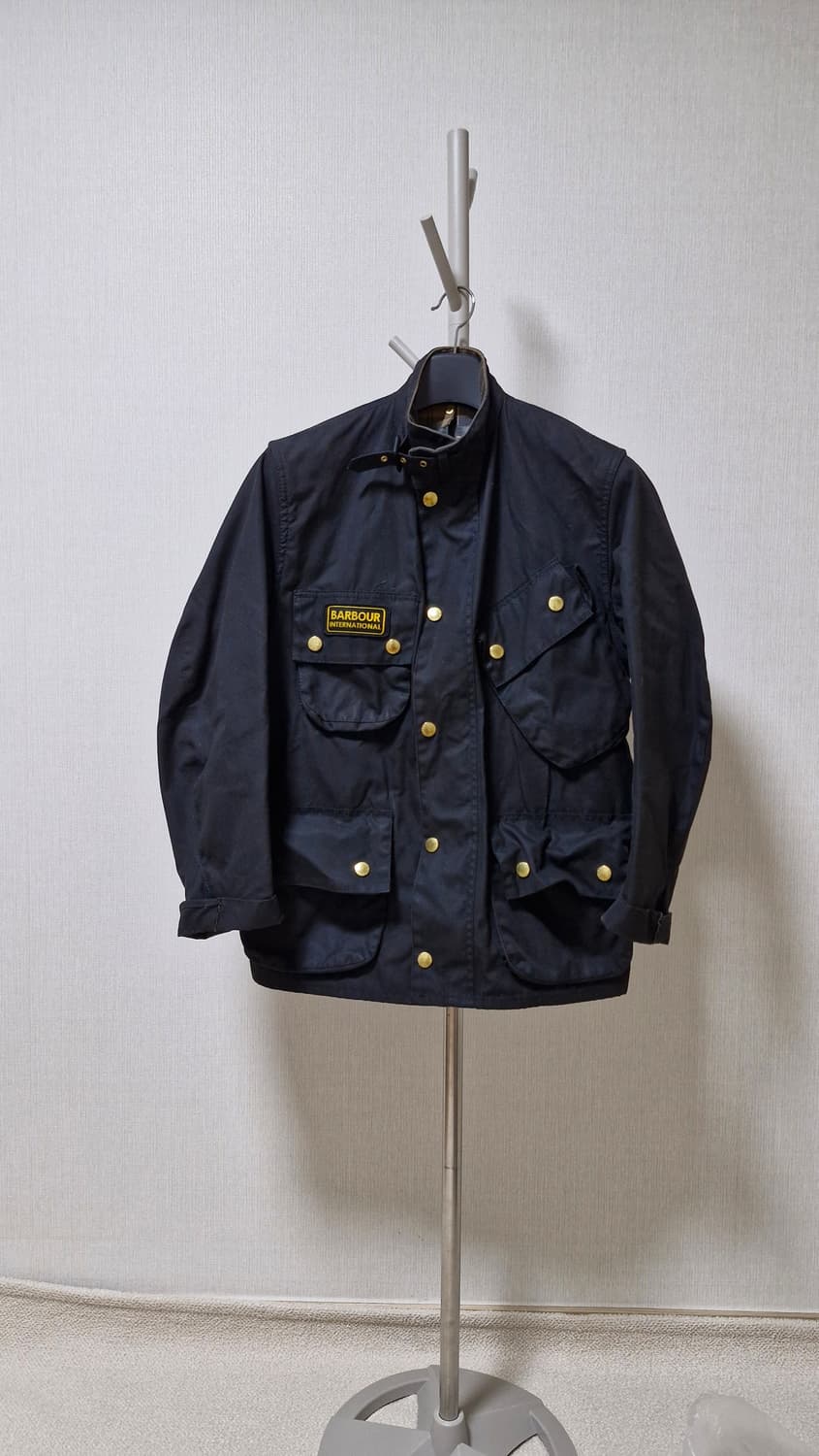 바버 인터네셔널 블랙 자켓 34 상품이미지1