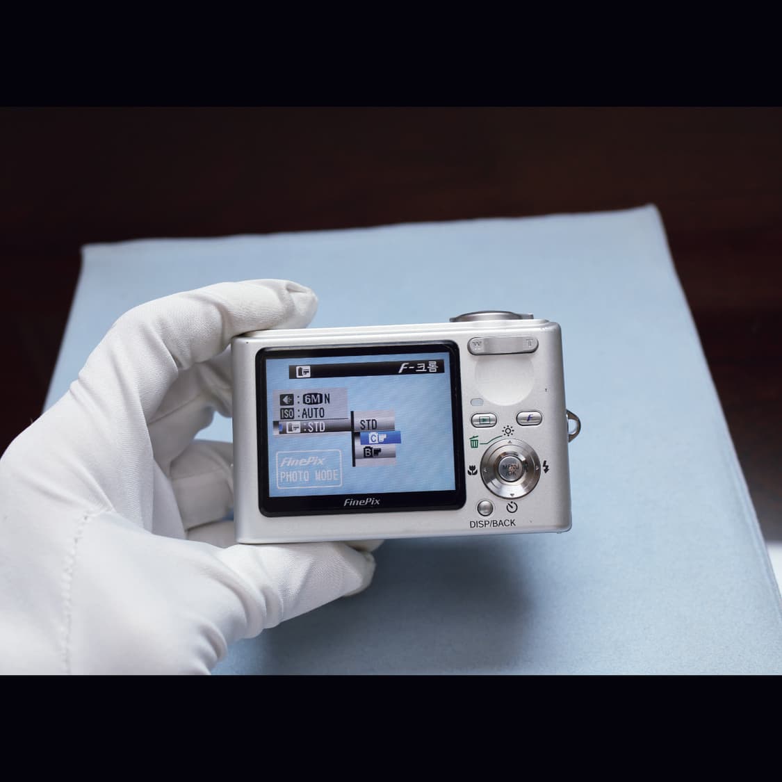 레어<A+급><한글> 파인픽스 f10 실버 빈티지 디카 상품이미지7