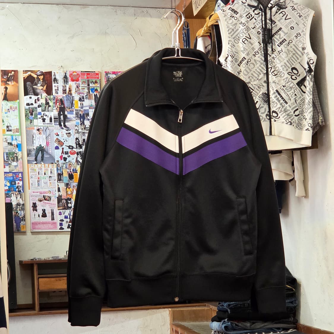 나이키 퍼플 라인 블랙 져지 상품이미지1
