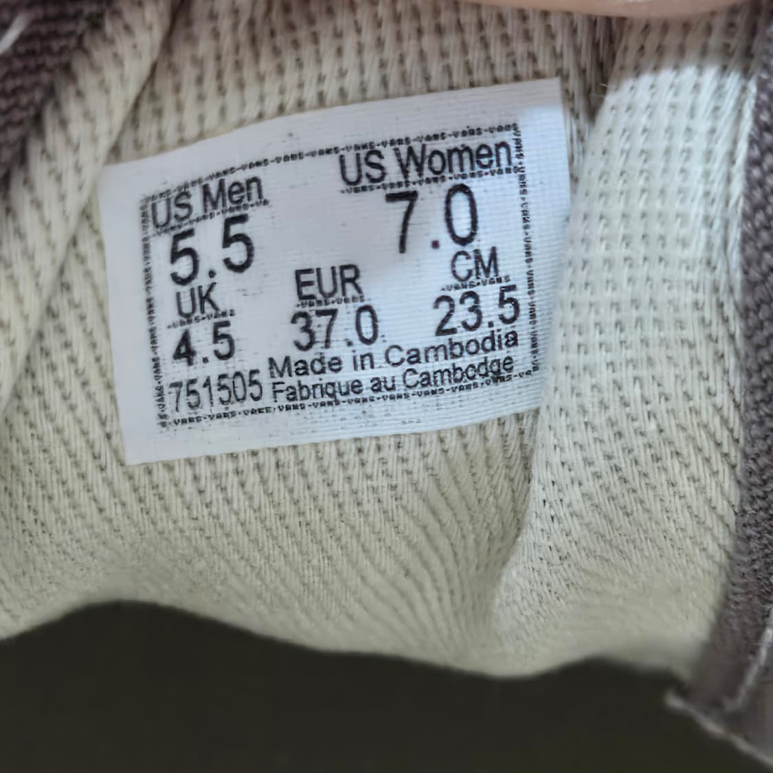 235 반스 애너하임 44DX 어센틱 코듀로이 상품이미지9