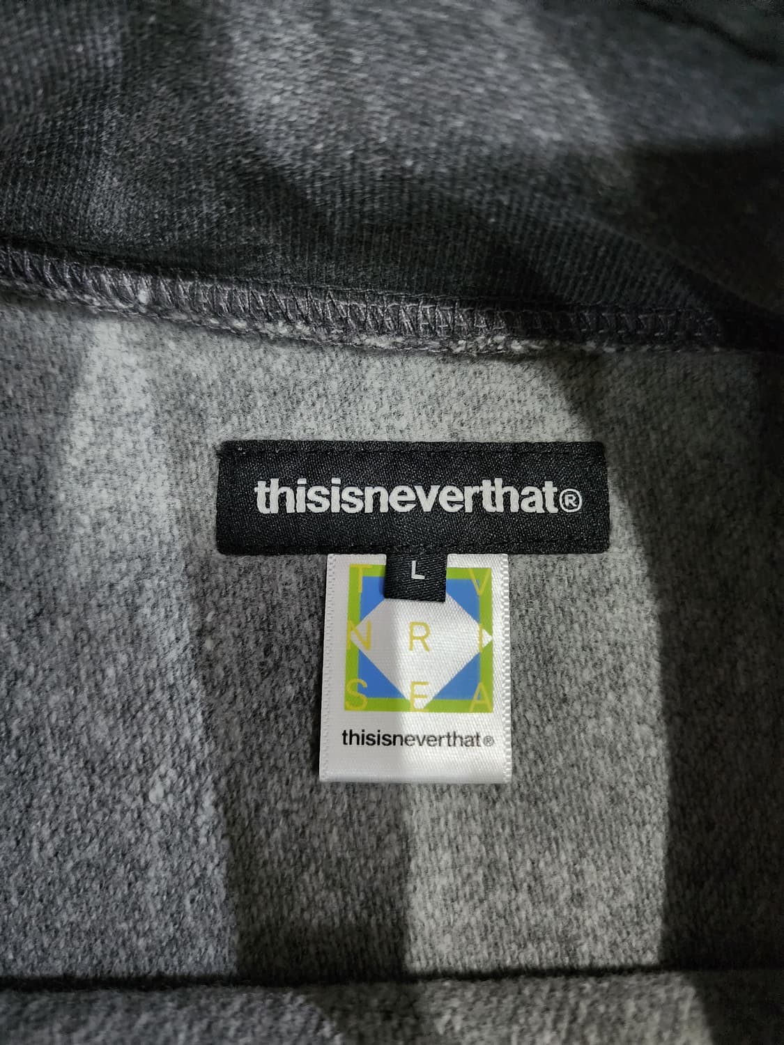 디스이즈네버댓 빈티지 피그먼트 다잉 스펠로고 맨투맨 L 상품이미지6