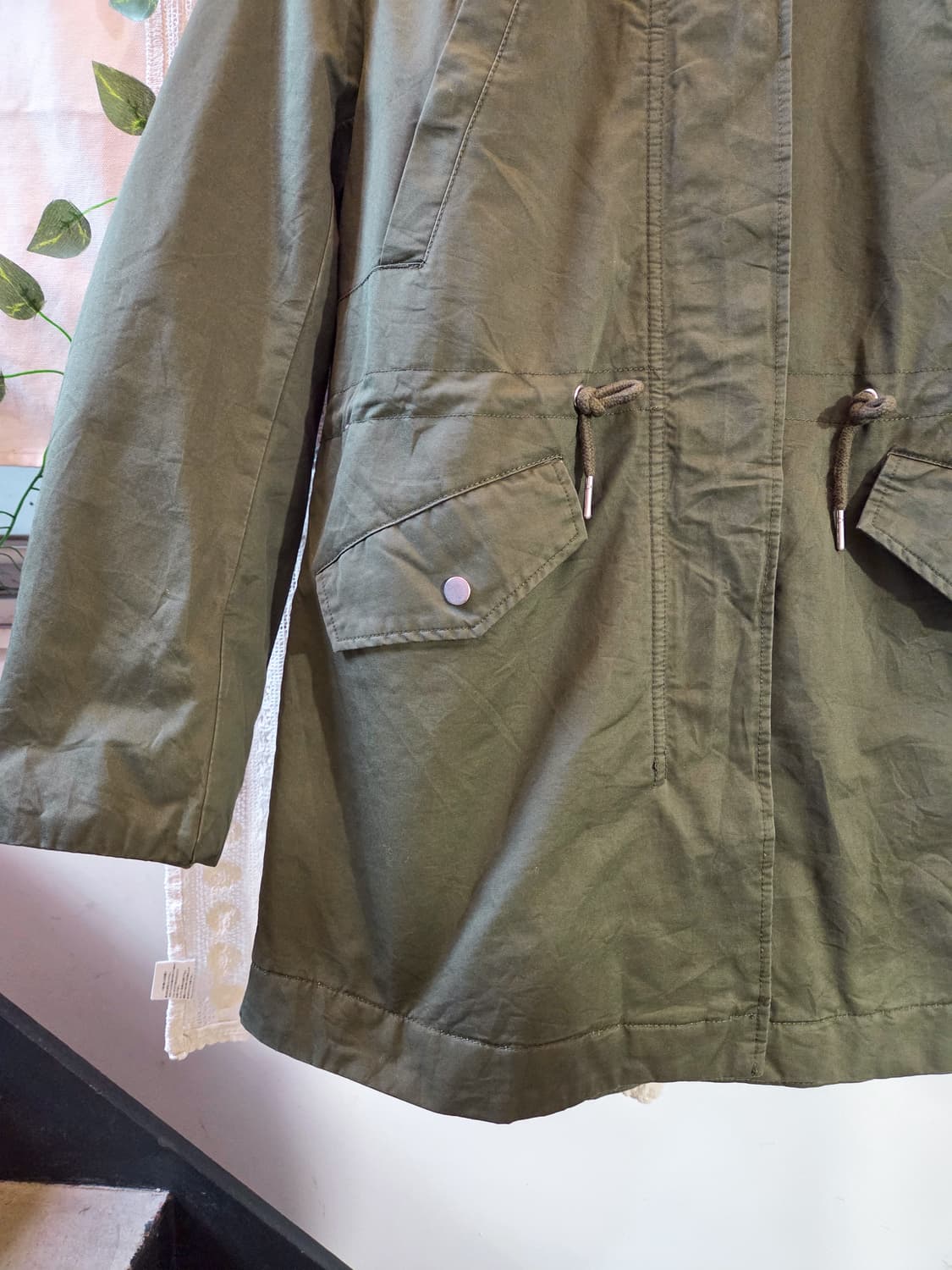 누빔 안감 오버핏 야상 상품이미지3