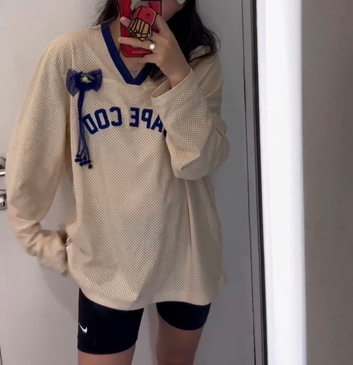 새상품) 나이키 보디 nike bode 콜라보 져지 탑  상품이미지6