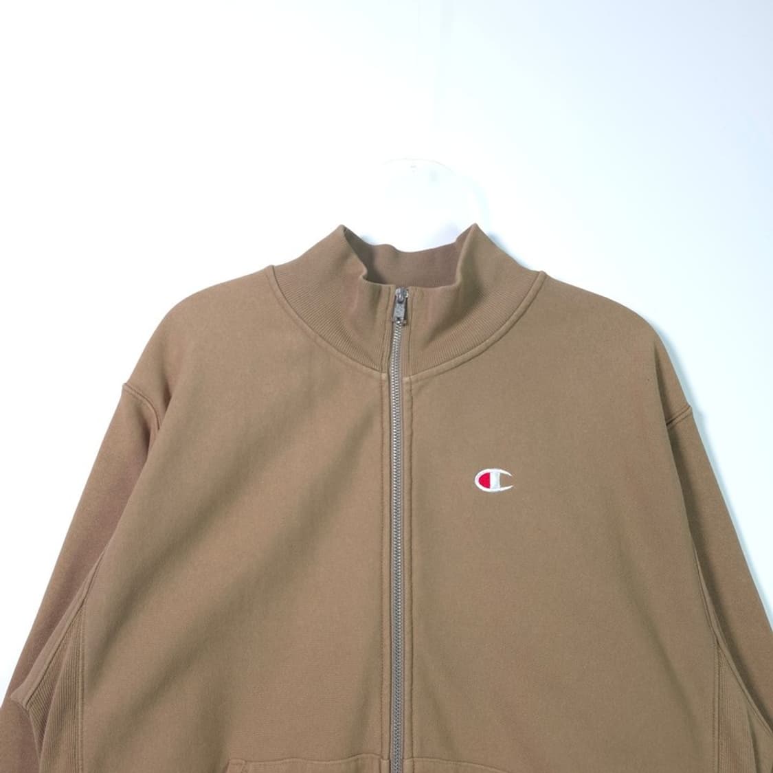챔피온 리버스위브 스웻 집업 자켓 카멜 00L 상품이미지3