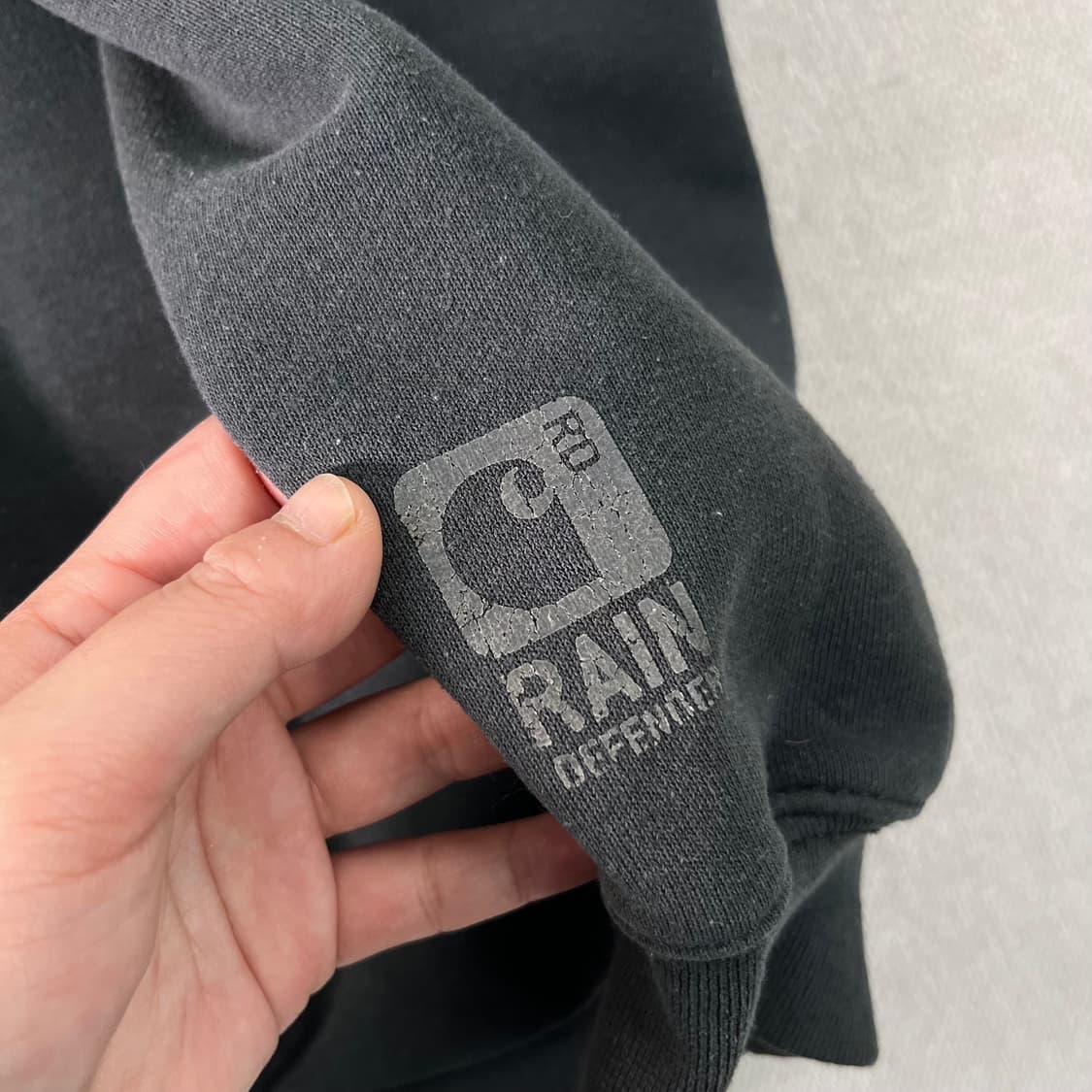 105 칼하트 블랙 써멀 후드집업 상품이미지5