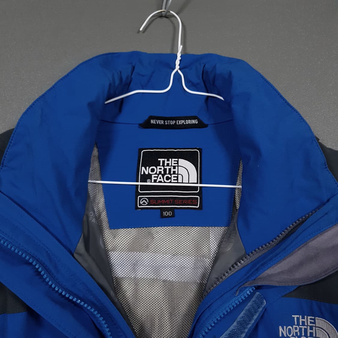 실측 XL) 노스페이스 고어텍스 XCR 써밋 바람막이 후드 마운틴 자켓 상품이미지8