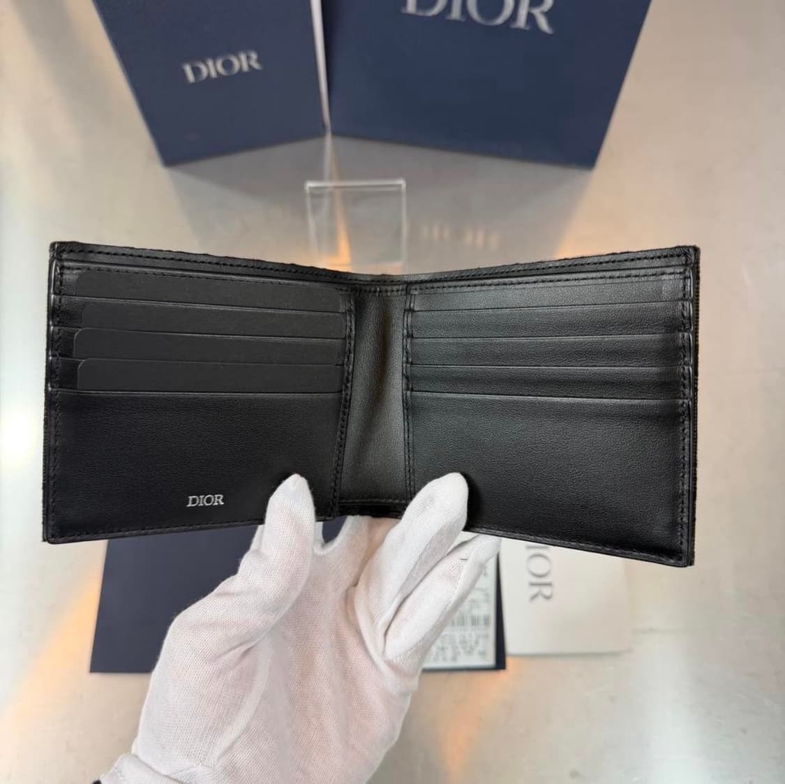 [리오브전포점] 디올 오블리크 자카드 반지갑 상품이미지4